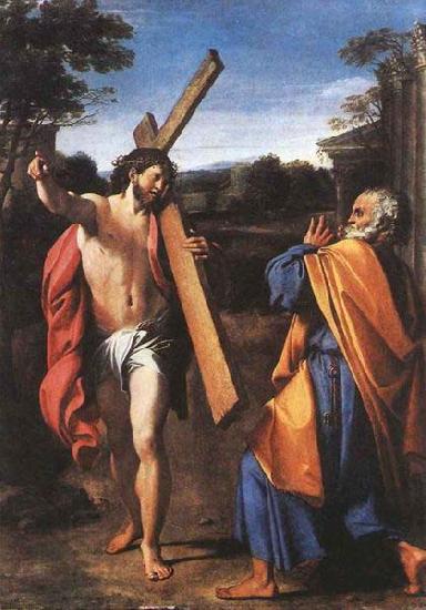 Annibale Carracci Jesus and Saint Peter China oil painting art